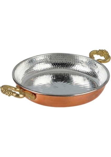 Bakır Sahan 17 Cm, Şık ve Doğal Kullanım Için Ideal Tasarım