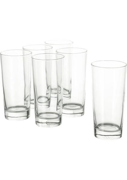 Renkli 6'lı Uzun Bardak Seti 400 Ml, Şık ve Kullanışlı Mutfak Gereçleri modelleri