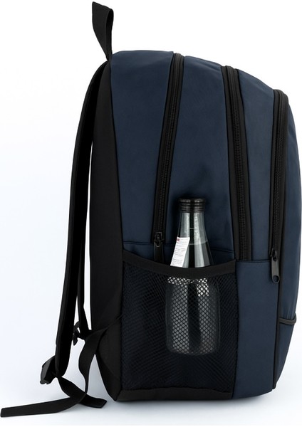 3 Bölmeli Okul Sırt Çantası Lacivert 2450 modelleri