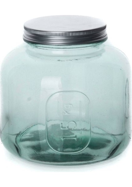 Beyaz 1.5 kg Geniş Kavanoz, Şık ve Kullanışlı Saklama Çözümü