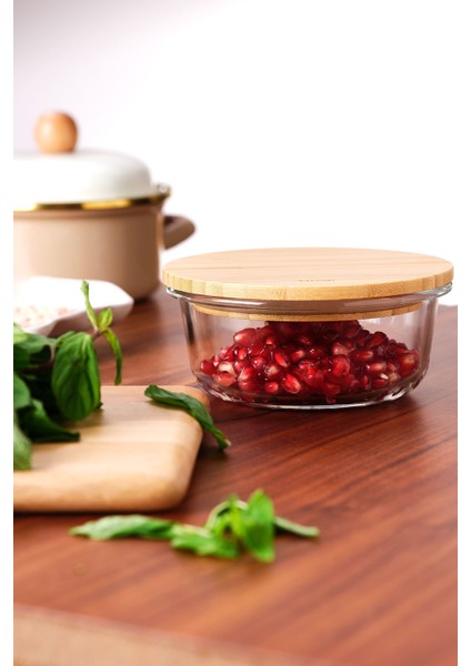 400 ml Borosilikat Cam Saklama Kabı, Kahverengi, Dayanıklı ve Şık Tasarım fiyatları