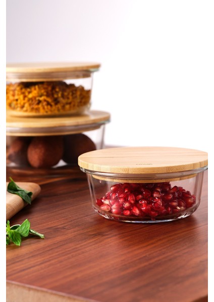 400 ml Borosilikat Cam Saklama Kabı, Kahverengi, Dayanıklı ve Şık Tasarım fırsatları