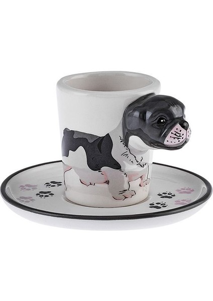 Iki Kişilik Beyaz Kahve Fincan Takımı 60 Ml, Şık ve Kullanışlı Set fırsatları