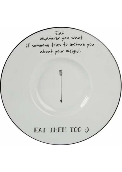 Beyaz Gurme Tabak 28 Cm, Şık ve Kullanışlı, Sofralarınıza Zarafet Katın