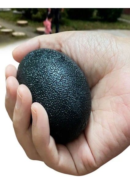 Siyah Silikon El Egzersiz Topu, Güçlendirme ve Fizik Tedavisi Için Mükemmel Seçim