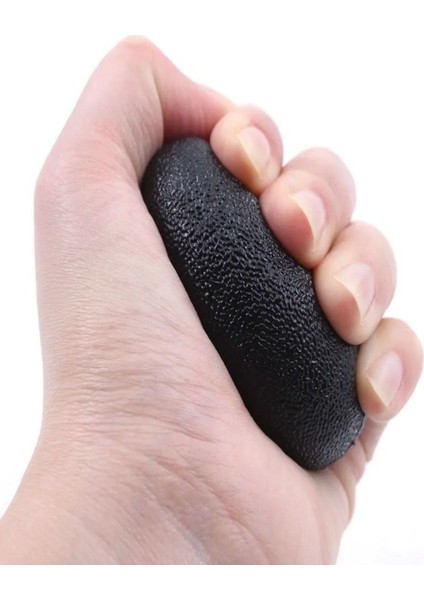 Siyah Silikon El Egzersiz Topu, Güçlendirme ve Fizik Tedavisi Için Mükemmel Seçim modelleri