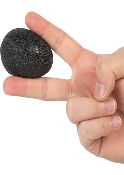 Siyah Silikon El Egzersiz Topu, Güçlendirme ve Fizik Tedavisi Için Mükemmel Seçim