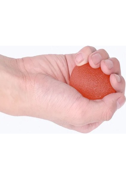 Turuncu Silikon El Egzersiz Topu, Güçlendirme ve Fizik Tedavi Için Uygun fiyatları
