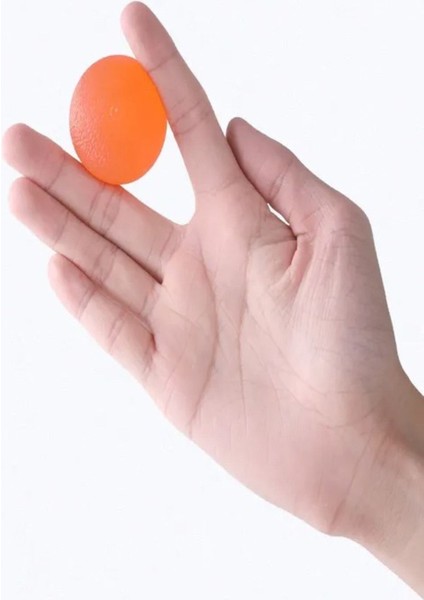 Turuncu Silikon El Egzersiz Topu, Güçlendirme ve Fizik Tedavi Için Uygun modelleri