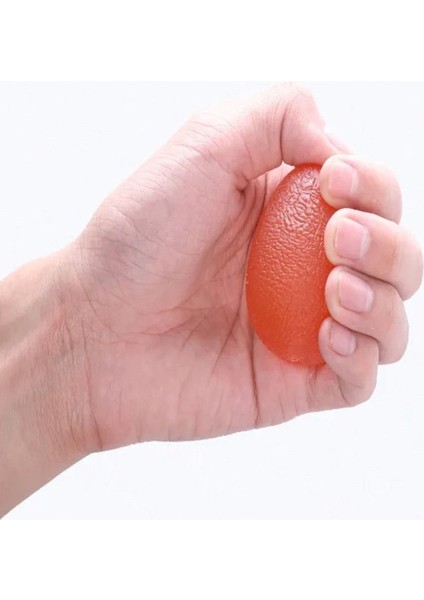 Turuncu Silikon El Egzersiz Topu, Güçlendirme ve Fizik Tedavi Için Uygun fırsatları