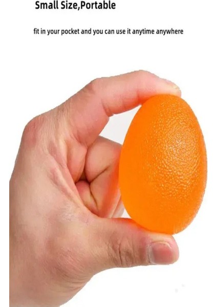 Turuncu Silikon El Egzersiz Topu, Güçlendirme ve Fizik Tedavi Için Uygun indirimleri