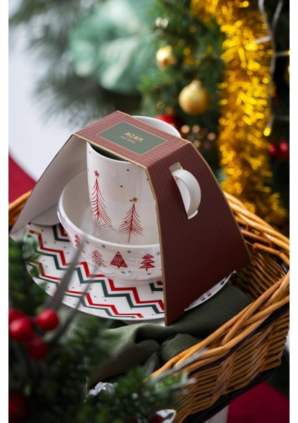 Renkli 3 Parça Kase ve Kupa Takımı, Şık ve Kullanışlı Set fiyatları