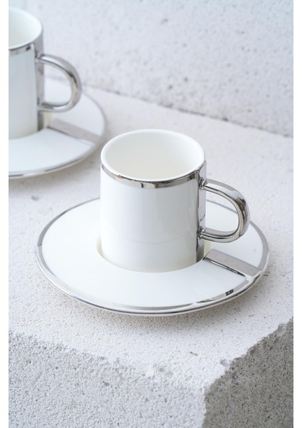 Çok Renkli 2'li Kahve Fincanı Takımı, 90 Cc, Şık ve Kullanışlı Tasarım