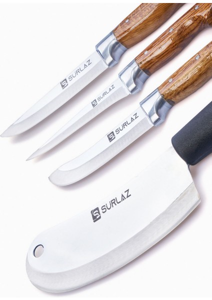 Ultra Keskin Mutfak Bıçak Seti, 4 Parça, Soğan Satırlı, Pratik ve Şık Tasarım fiyatları