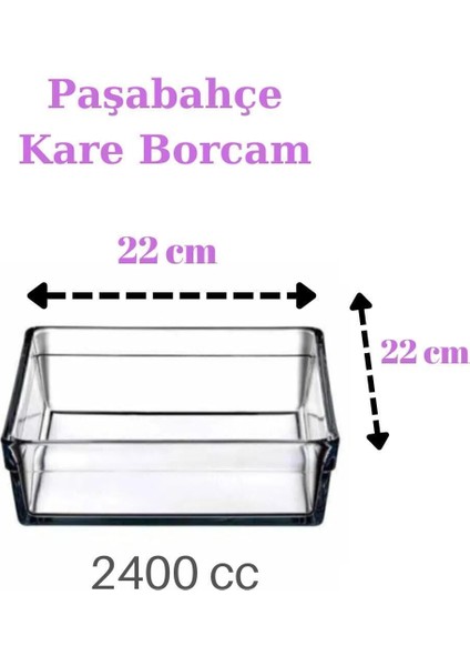Turuncu Kare Fırın Tepsisi 2400CC, 2'li Paket fiyatları
