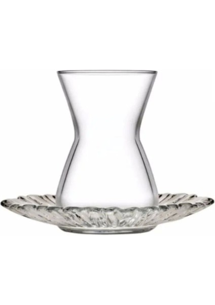 Şelale Çay Bardağı Takımı 6'lı, Şık ve Renkli Tasarım, Ev ve Ofis Kullanımı Için Ideal