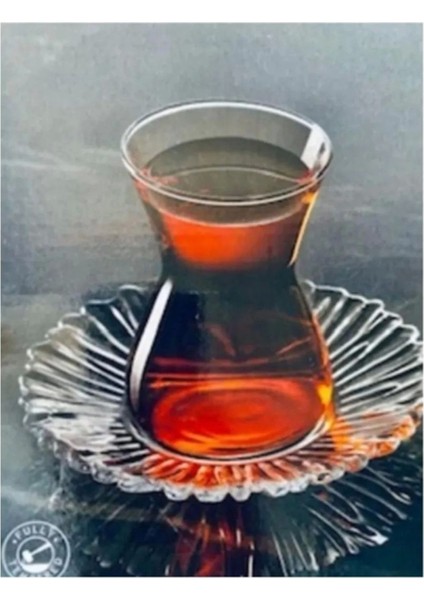 Şelale Çay Bardağı Takımı 6'lı, Şık ve Renkli Tasarım, Ev ve Ofis Kullanımı Için Ideal fiyatları