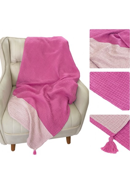 Koltuk Şalı – Tv Battaniyesi Pamuk Doğal 4 Katlı Müslin Kumaş fiyatları