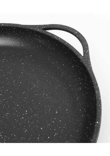 36 cm Siyah Döküm Tava, Balık, Kavurma ve Bazlama Için, Spatula Hediye fırsatları