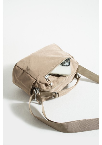 4010 Kadın Suya Dyk Paraşüt Kumaş Çapraz Askılı Küçük Boy El ve Omuz Çantası indirimleri