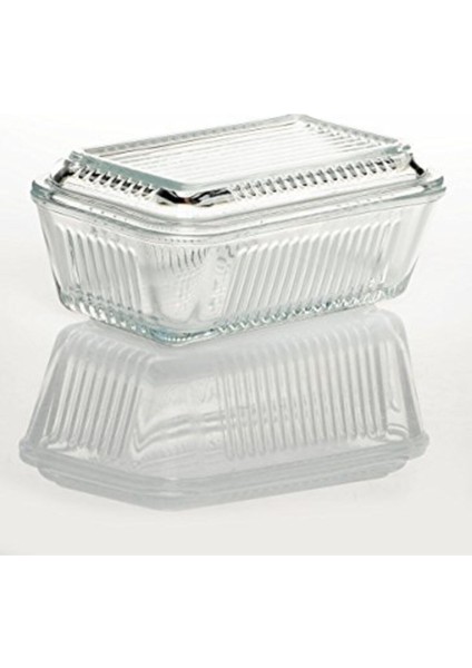 Ekru Bölmesiz Saklama Kabı Seti, Reçellik, Ballık ve Kahvaltılık 4 Adet modelleri