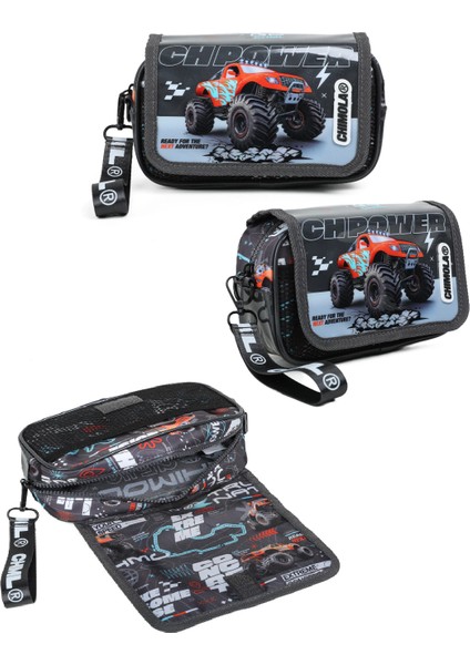 Chimola Off-Road Üçlü Okul Çantası Seti-Ithal modelleri