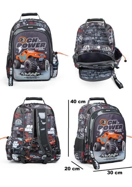 Chimola Off-Road Üçlü Okul Çantası Seti-Ithal fırsatları