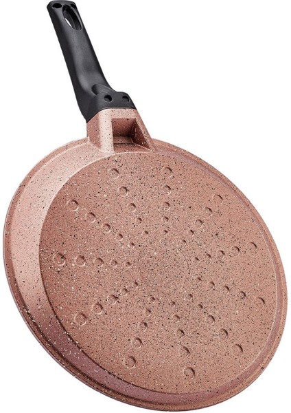 Rose Renkli 26 cm Krep Tava, Şık ve Kullanışlı Mutfak Gereçleri indirimleri