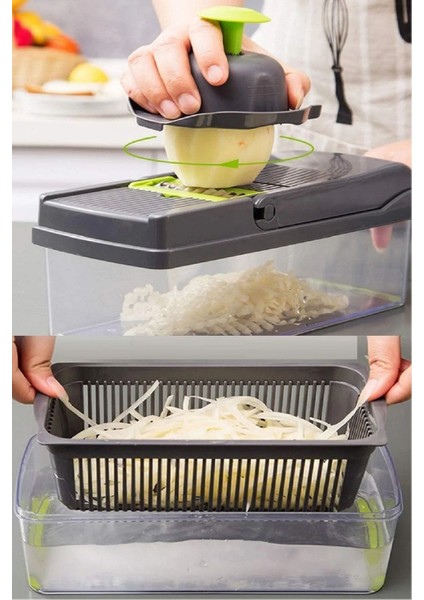 Küçük Çok Fonksiyonlu Sebze ve Patates Rende Dilimleyici Mutfak Aleti fiyatları