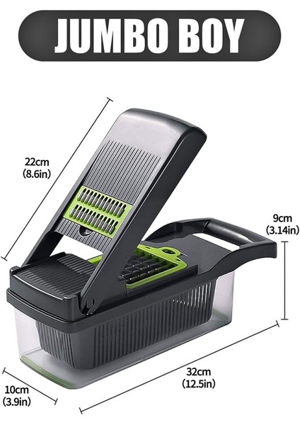 Küçük Çok Fonksiyonlu Sebze ve Patates Rende Dilimleyici Mutfak Aleti fırsatları