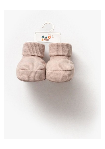 Fitilli Esnek Bebek Patiği 4'lü Set