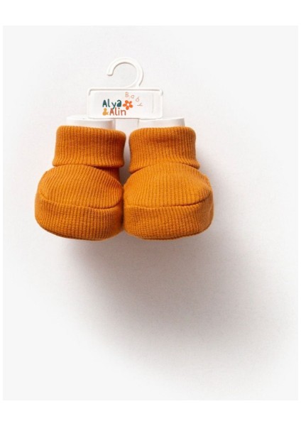 Fitilli Esnek Bebek Patiği 4'lü Set