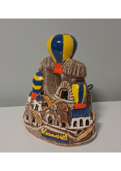 Kapadokya Dekoratif Alçı Peribacası Gece Lambası Taraftar Fenerbahçe fırsatları