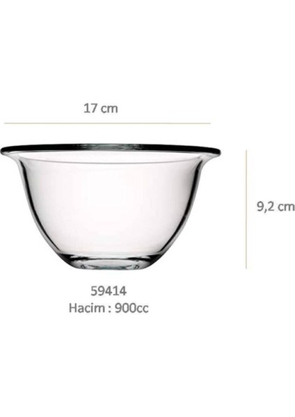 Şeffaf Cam Kase ve Fırın Kabı Ikili Set, Dayanıklı ve Şık Tasarım fiyatları