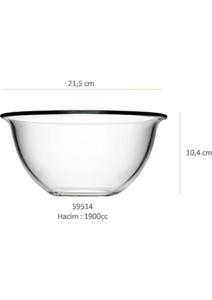 Şeffaf Cam Kase ve Fırın Kabı Ikili Set, Dayanıklı ve Şık Tasarım modelleri