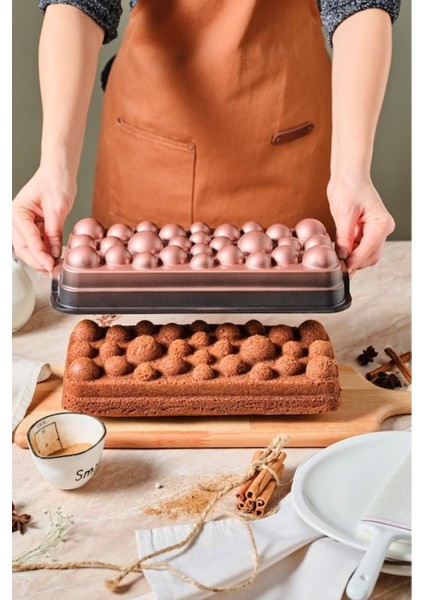 Degrade Serisi, Döküm Kek Kalıbı, Rosegold, 33,5 Cm, Şık ve Kullanışlı Tasarım fiyatları