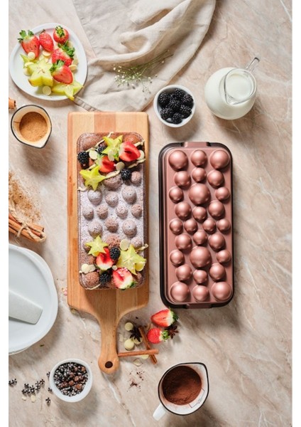 Degrade Serisi, Döküm Kek Kalıbı, Rosegold, 33,5 Cm, Şık ve Kullanışlı Tasarım indirimleri