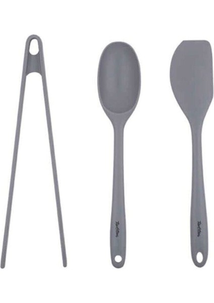 Gri 3'lü Silikon Hazırlık Seti, Dayanıklı ve Çok Amaçlı Kullanım Için Uygun