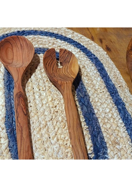 Zeytin Ağacı 28-30 cm 2’li Salata Kaşığı fiyatları