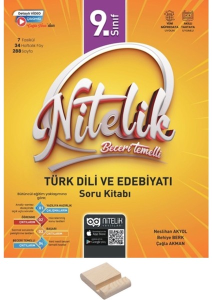 9. Sınıf Beceri Temelli Türk Dili ve Edebiyatı Soru Bankası + Telefon Tutucu