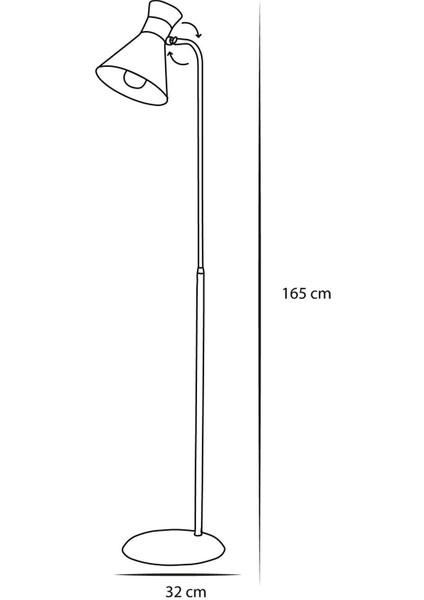 Sarı-Beyaz Metal Gövde Şık Tasarım Yerden Aydınlatma Lambası fırsatları