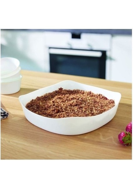 Beyaz 29 cm Fırın Kabı, Pratik ve Şık Mutfak Gereciği