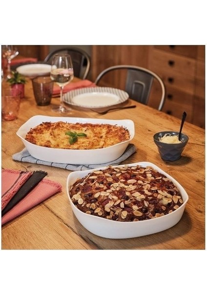 Beyaz 29 cm Fırın Kabı, Pratik ve Şık Mutfak Gereciği fiyatları