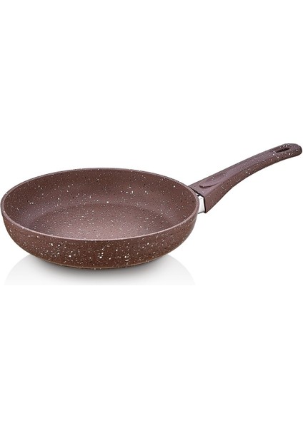Kahverengi 22 cm Granit Line Tava, 1.35 Litre, Dayanıklı ve Şık Mutfak Ürünü
