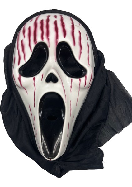 Halloween Maske Siyah