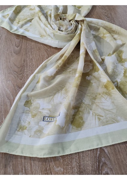 Losyana Pamuk Şal Yeşil