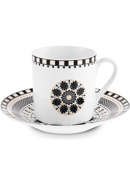 Şık Siyah 2 Kişilik Kahve Fincan Takımı, 90 Ml, Zarif ve Kullanışlı Tasarım indirimleri