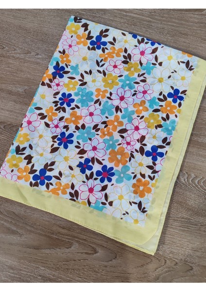 Vav Ipek Elegance 75*190 Pamuk Şal Sarı