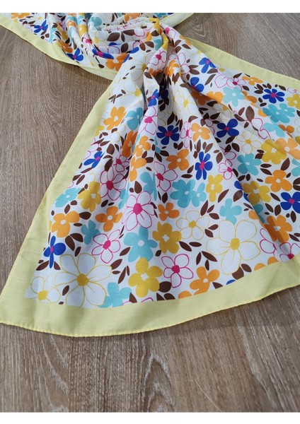 Vav Ipek Elegance 75*190 Pamuk Şal Sarı modelleri
