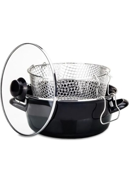 Cam Kapaklı, 26 cm Kızartma Tencere, Dayanıklı ve Şık Mutfak Gereci modelleri